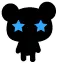 CUTE BLACK BEAR