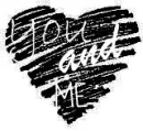 you and me
