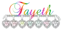 Bracelet Rainbow Hearts - Fayeth