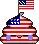POOP ~ UNITED STATES FLAG