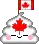 POOP ~ CANADA FLAG