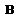LETTER B