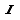 letter i