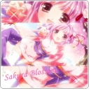 Sakura blossoms anime gal