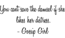Damsel in distress