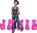 Janie - peace girl