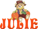 Julie - halloween teddy
