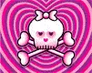 pink skull