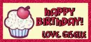 Happy Birthday! Love, Giselle