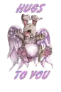 Hugs To You angel bunny