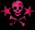 Pink skull