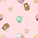 cupcake animal backround. :]