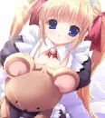 girl with teddy