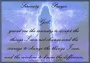 Serenity Prayer