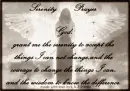 Serenity Prayer