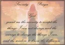Serenity Prayer
