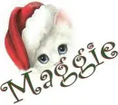 Santa Kitty - Maggie