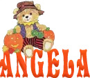 Angela - halloween teddy