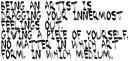 Definition of Artist...