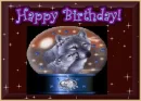 Wolf N Baby Happy Birthday!