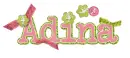 Adina... buttons and ribbons!