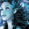 blue girl