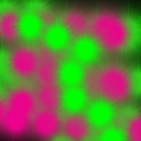 pink green