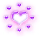 glitters hearts 