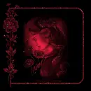 Glittery Red Roses & Girl
