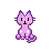 purple cat