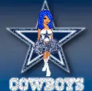 Dallas Cowboys Doll Blue