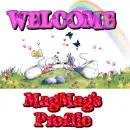 mouse with welcome note