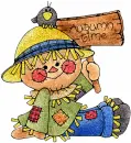 Autumn Time Scarecrow