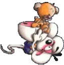 diddles with teddybear