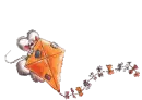 diddles on kite