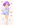 Blue girl