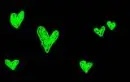 green hearts