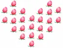 flower hearts