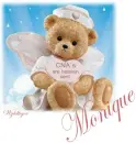 CNA - Pink angel bear - Monique