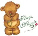 Rose Bear - Hugs, Maggie