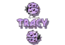 purple traveling ladybugs tracy