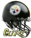 pittsburgh steelers helmet curt