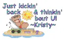 Kickin Back- Kristy