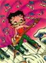 Betty Boop Playing Piano