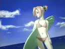 sakura in the beach