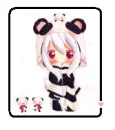 Anime girl layout