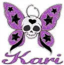 Butterfly Skull with Kari