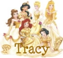 disney princesses  tracy