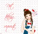 not taking requests!!