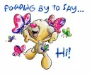 popping by to say hi!